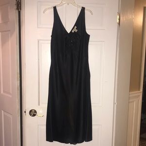 Black Slip Dress. Size 12